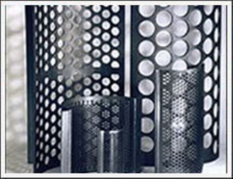 Hole-Punching Wire Mesh